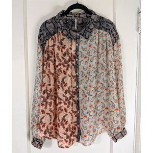 Free People Dani Button Down